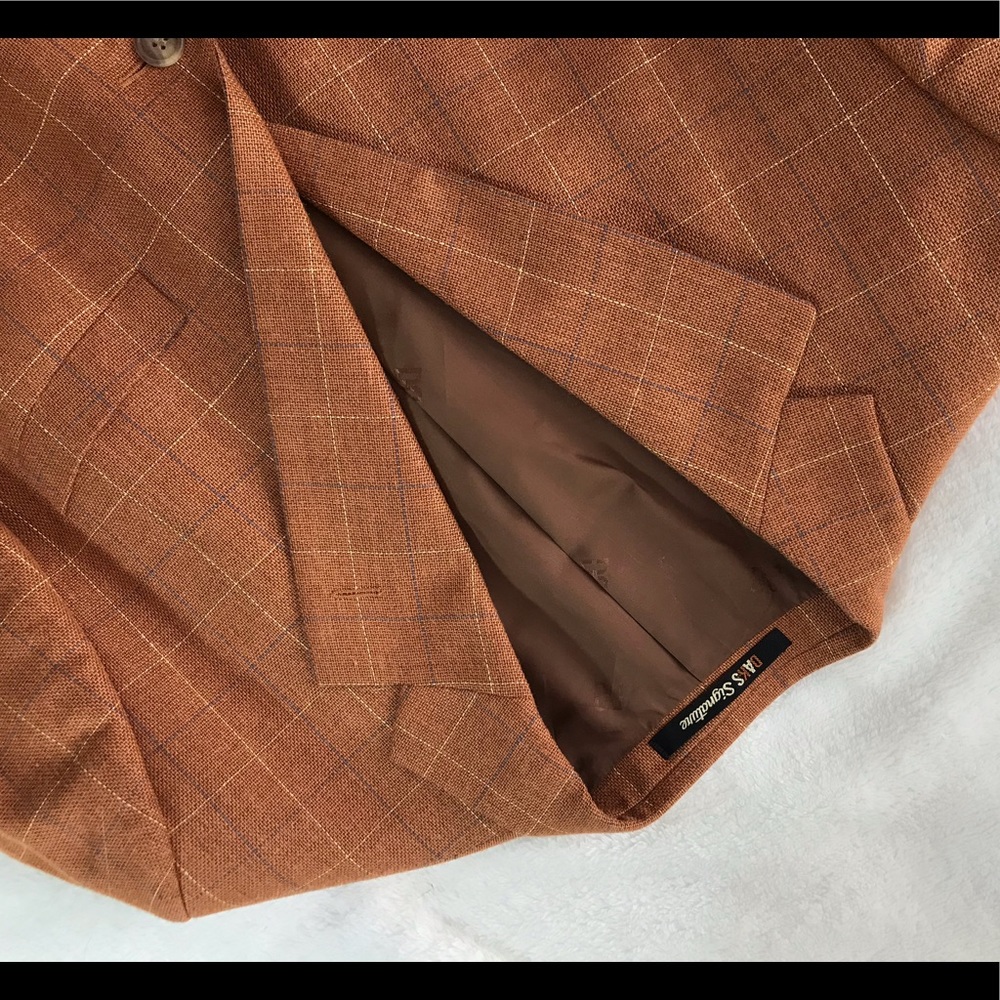DAKS auburn vintage jacket